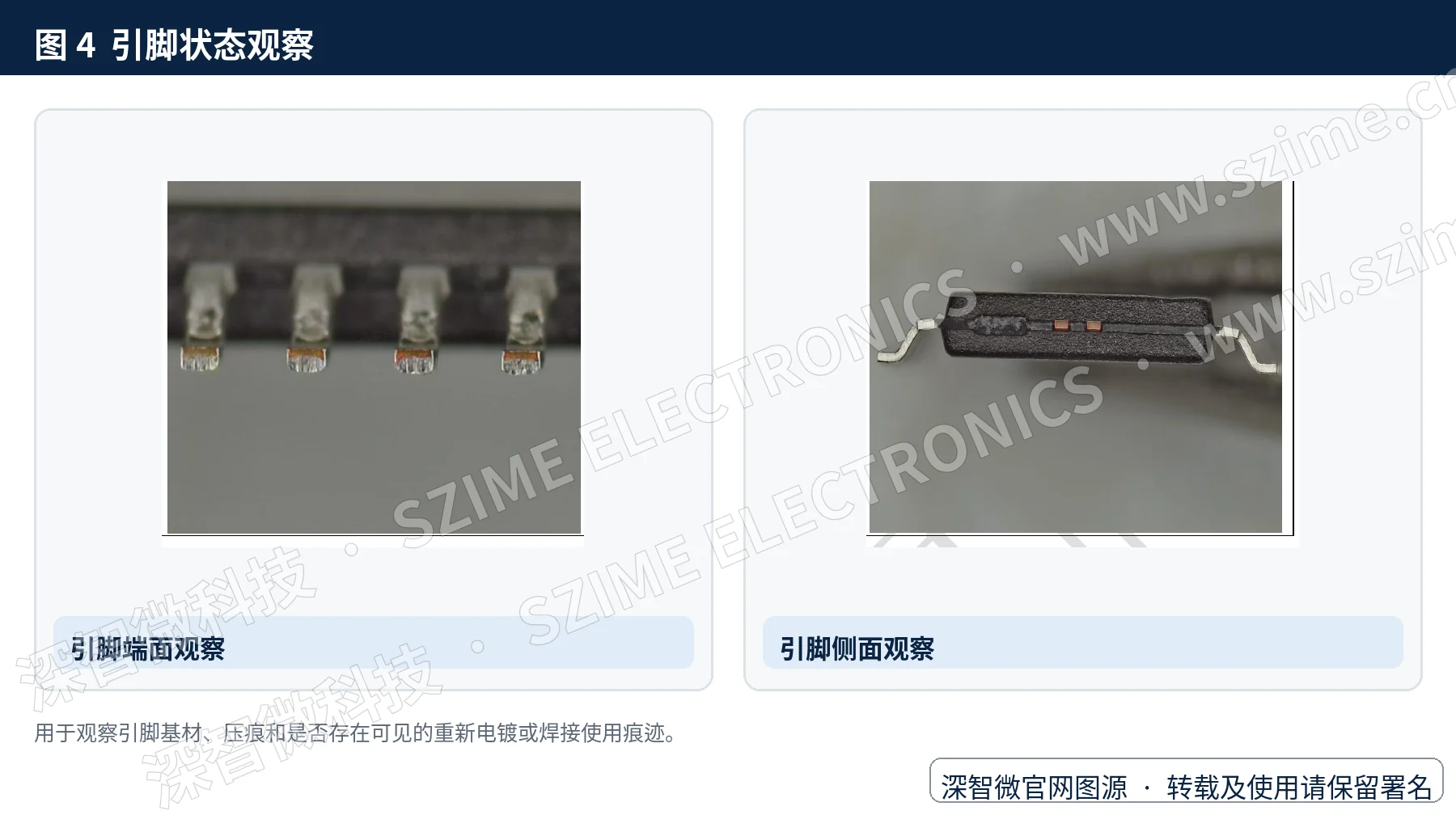 A4940KLPTR-T 引脚端面与侧面检测图例